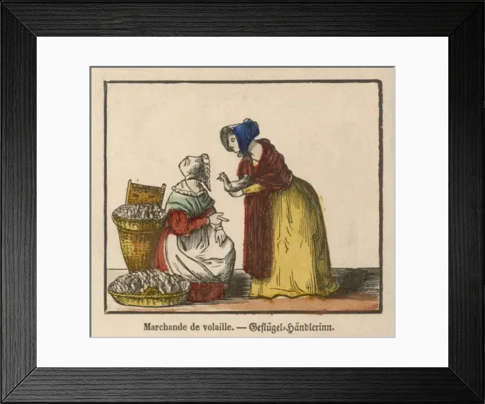 Framed Print : Market People - 9 Framed Print : Market People - 9