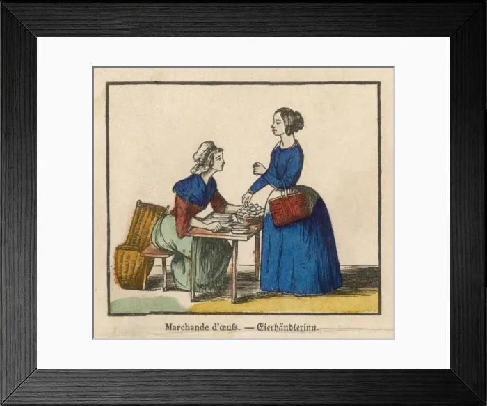 Framed Print : Market People - 5 Framed Print : Market People - 5