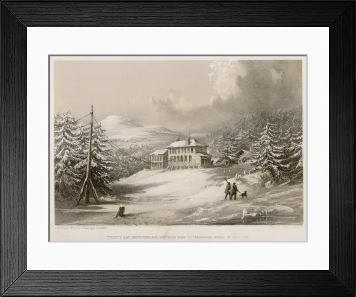 Framed Print : Newfoundland Cable Framed Print : Newfoundland Cable