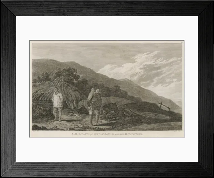 Framed Print : Alaska Eskimos Framed Print : Alaska Eskimos