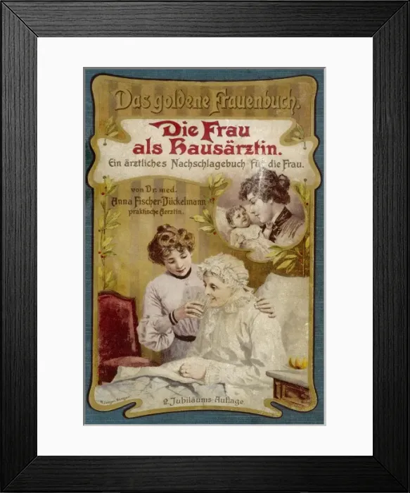 Framed Print : The Wife as home-Doctor