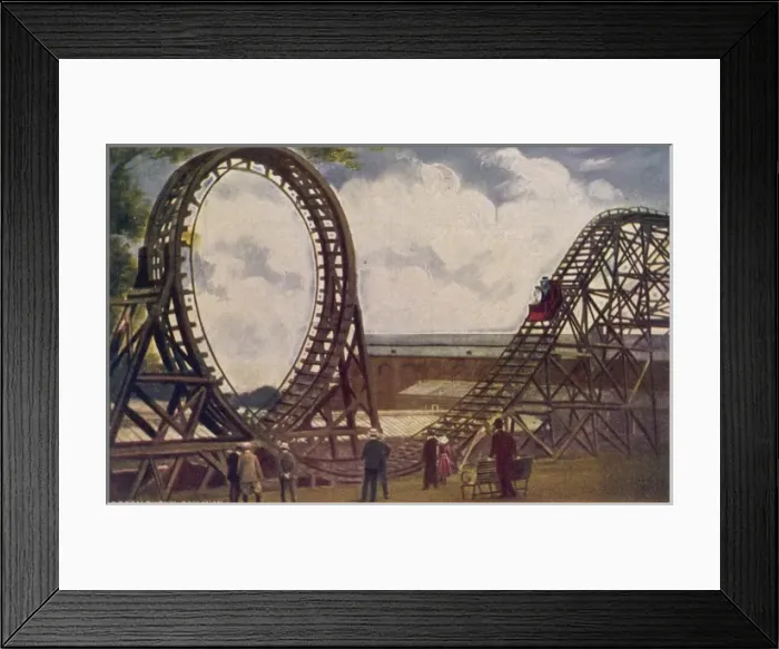 Framed Print : Topsy-Turvy Railway Framed Print : Topsy-Turvy Railway