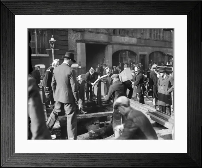 Framed Print : Explosion in Victoria Framed Print : Explosion in Victoria