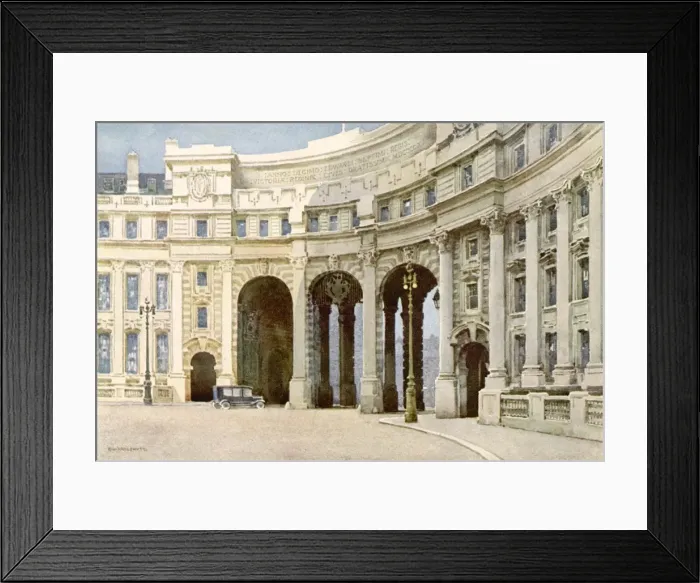 Framed Print : Admiralty Arch C1912 Framed Print : Admiralty Arch C1912