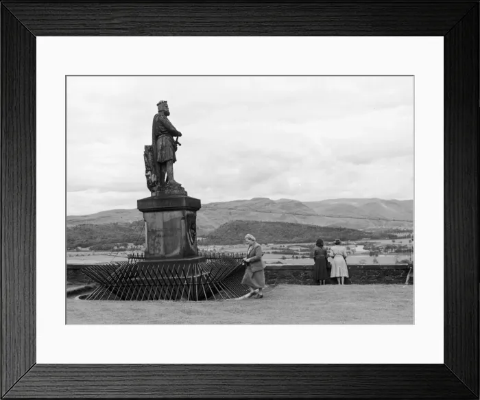 Framed Print : Stirling Castle 1949 Framed Print : Stirling Castle 1949