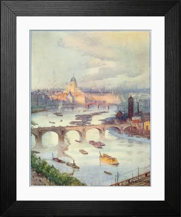 Framed Print : London / From Liberal Club Framed Print : London / From Liberal Club