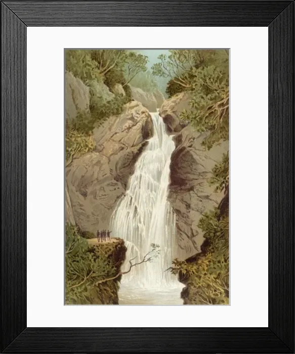 Framed Print : Scotland / Foyers Fall Framed Print : Scotland / Foyers Fall