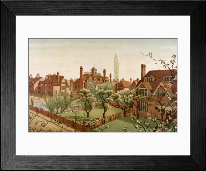 Framed Print : Bedford Park / Tower 2 / 9 Framed Print : Bedford Park / Tower 2 / 9