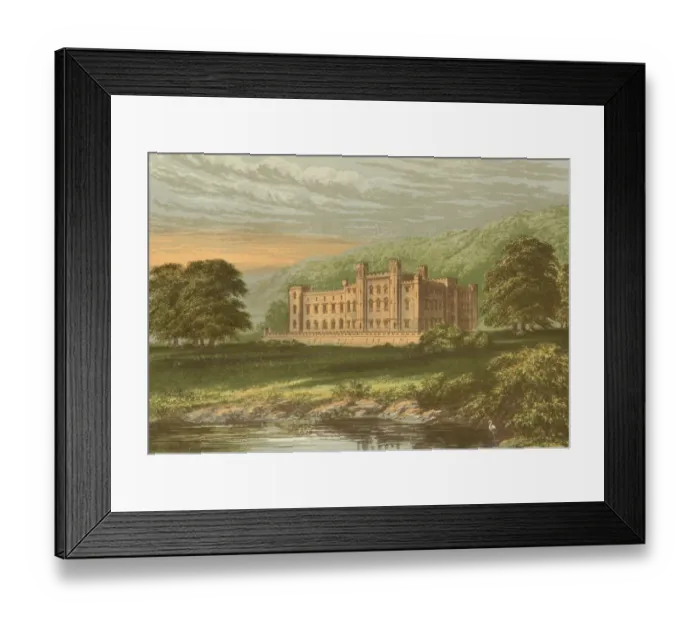 Framed Print : Scone Palace / 1879 Framed Print : Scone Palace / 1879