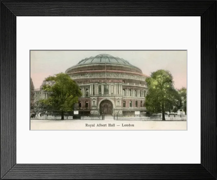 Framed Print : Albert Hall / C1905 Framed Print : Albert Hall / C1905