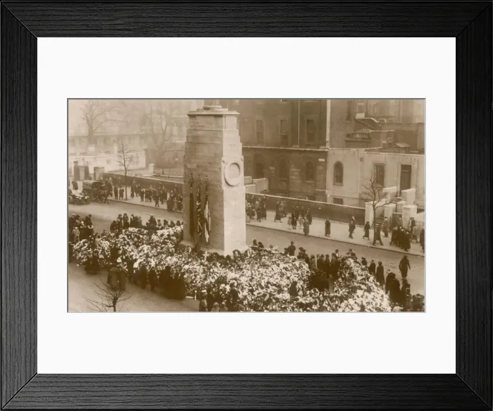 Framed Print : Whitehall / Cenotaph 1920 Framed Print : Whitehall / Cenotaph 1920