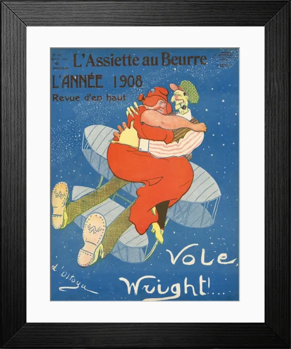 Framed Print : Wilbur and France Framed Print : Wilbur and France
