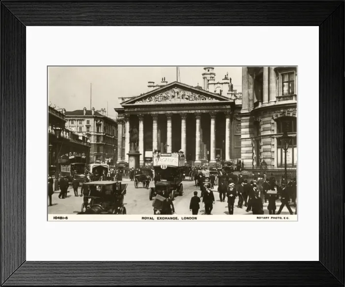 Framed Print : Social / Royal Exchange Framed Print : Social / Royal Exchange