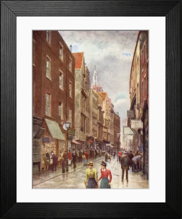 Framed Print : Holywell Street / Strand Framed Print : Holywell Street / Strand