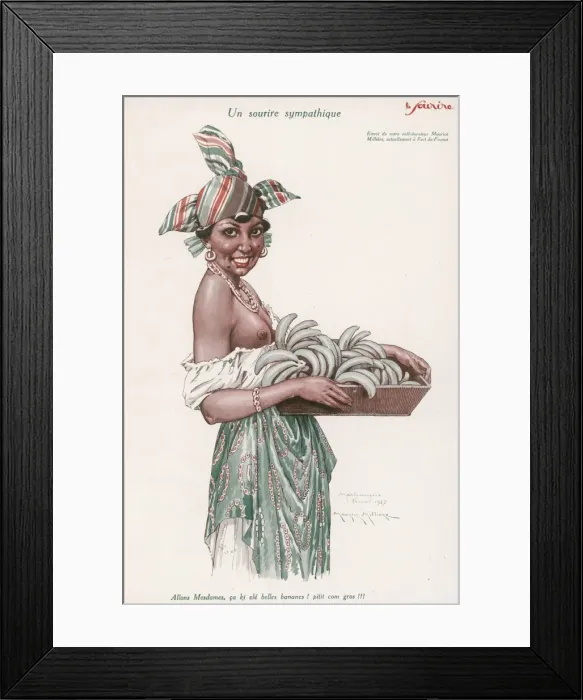 Framed Print : Racial / Martinique 1927 Framed Print : Racial / Martinique 1927