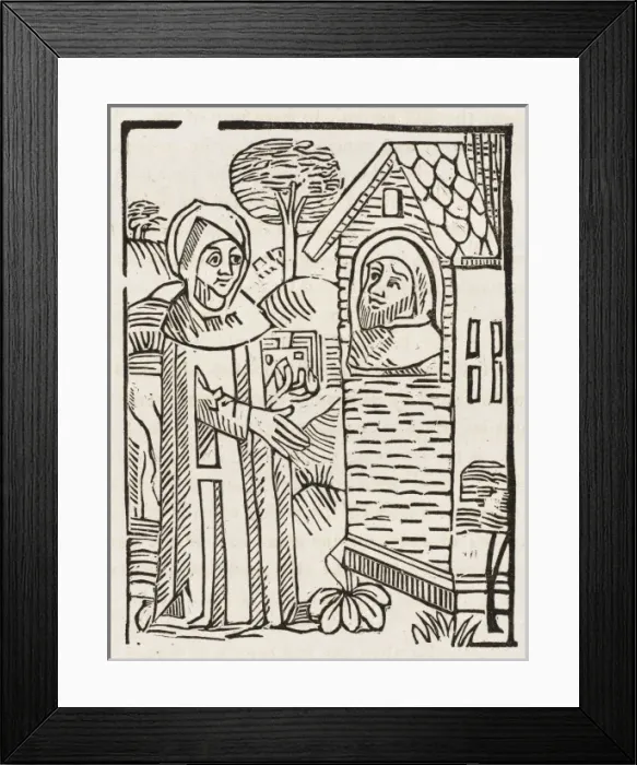 Framed Print : St John the Egyptian Framed Print : St John the Egyptian