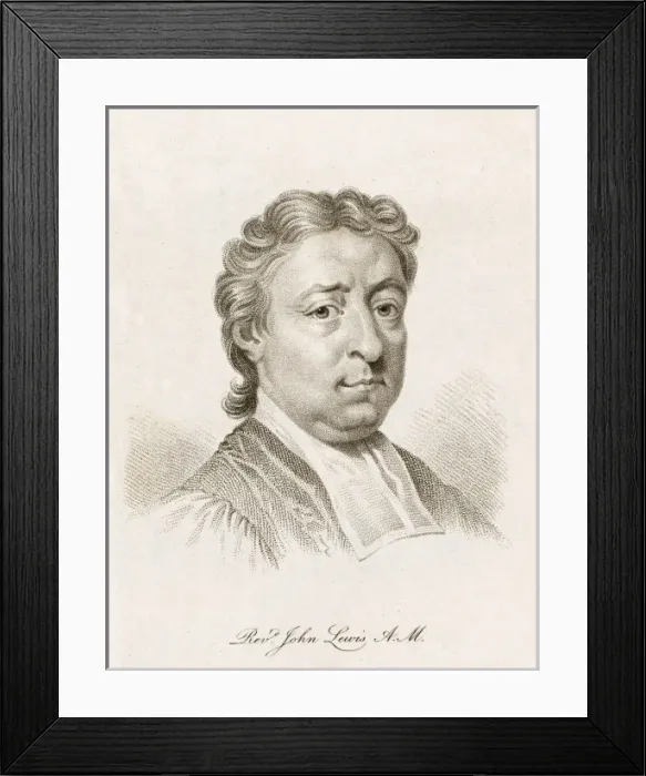 Framed Print : JOHN LEWIS 1675-1747
