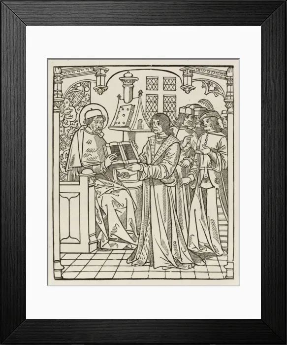 Framed Print : FABIANs CHRONICLE / 1516 Framed Print : FABIANs CHRONICLE / 1516