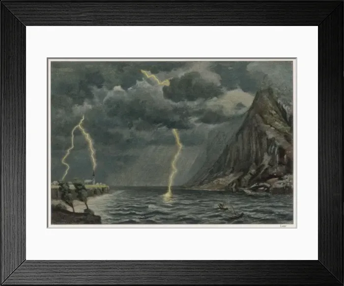 Framed Print : Lightning / Thunderstorm Framed Print : Lightning / Thunderstorm
