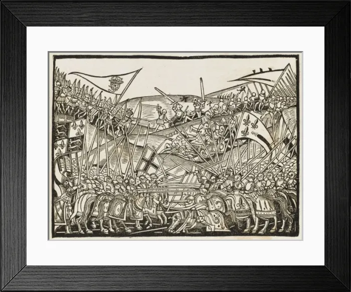 Framed Print : C15 Battle Scene Framed Print : C15 Battle Scene