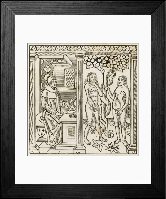 Framed Print : Adam, Eve, Chronicler Framed Print : Adam, Eve, Chronicler