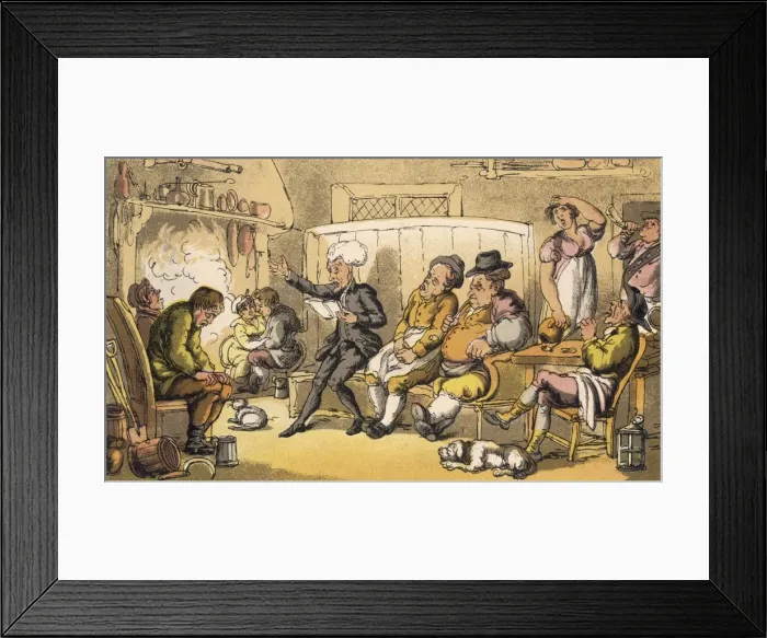 Framed Print : Syntax Reads Aloud 1815 Framed Print : Syntax Reads Aloud 1815