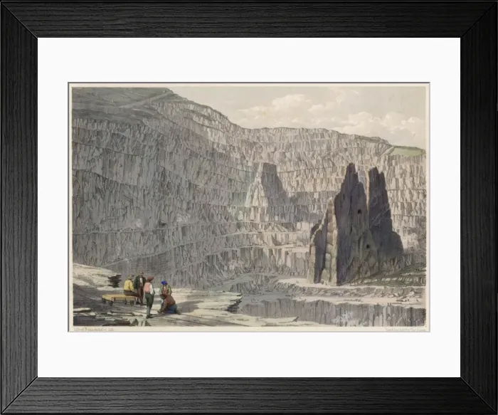 Framed Print : Penrhyn Quarries - 3 Framed Print : Penrhyn Quarries - 3
