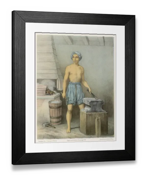 Framed Print : Java Blacksmith Framed Print : Java Blacksmith