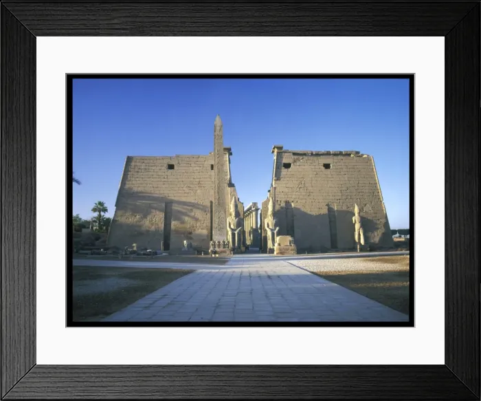 Framed Print : Temple of Luxor Framed Print : Temple of Luxor