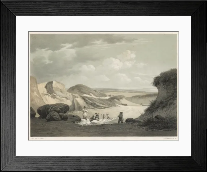 Framed Print : Chalk Quarry Framed Print : Chalk Quarry