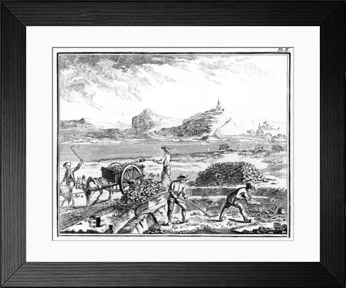 Framed Print : Open Cast Iron Mining Framed Print : Open Cast Iron Mining