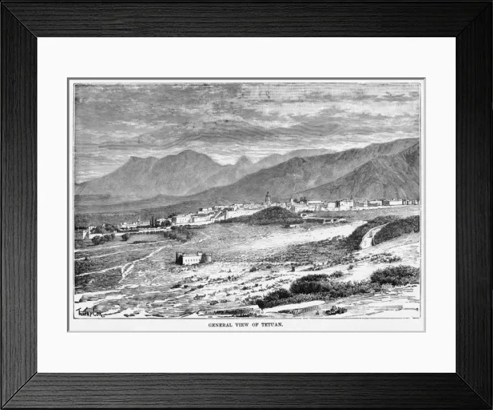 Framed Print : Morocco Tetouan Framed Print : Morocco Tetouan