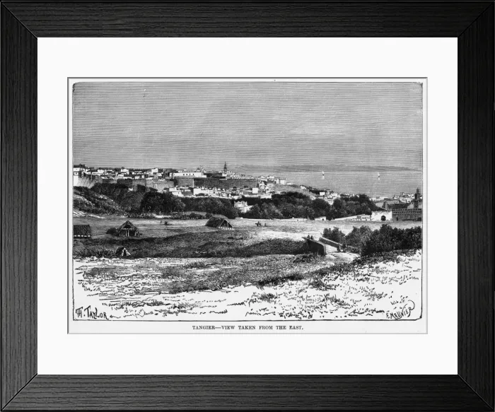 Framed Print : Morocco Tangier Framed Print : Morocco Tangier