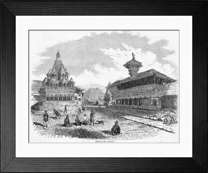 Framed Print : Nepal Kathmandu Framed Print : Nepal Kathmandu