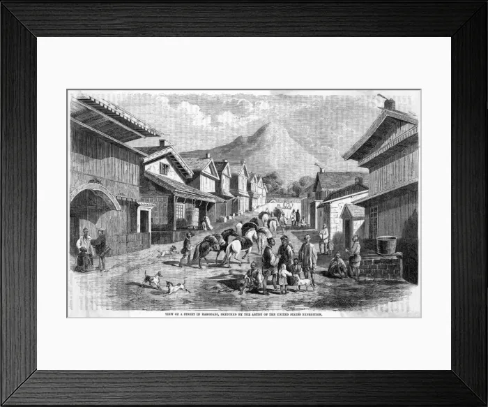 Framed Print : Japan Hakodate Framed Print : Japan Hakodate