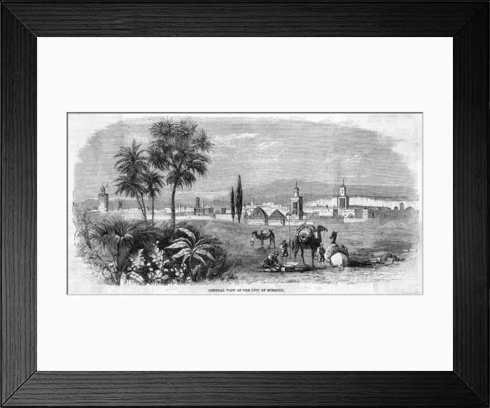 Framed Print : Morocco Marrakech Framed Print : Morocco Marrakech