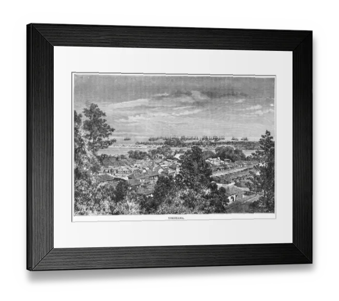 Framed Print : Japan Yokohama Framed Print : Japan Yokohama
