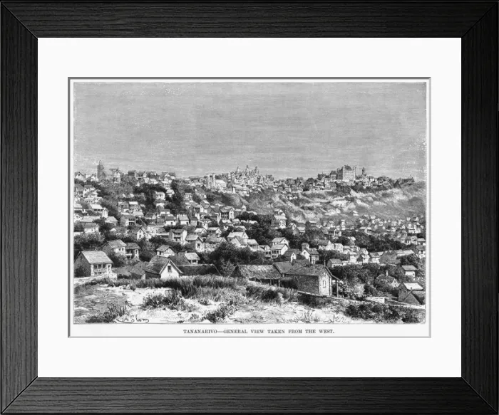 Framed Print : Madagascar Antannarivo Framed Print : Madagascar Antannarivo