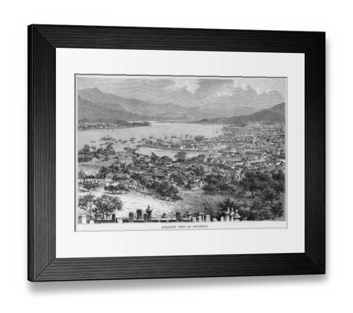 Framed Print : Japan Nagasaki Framed Print : Japan Nagasaki