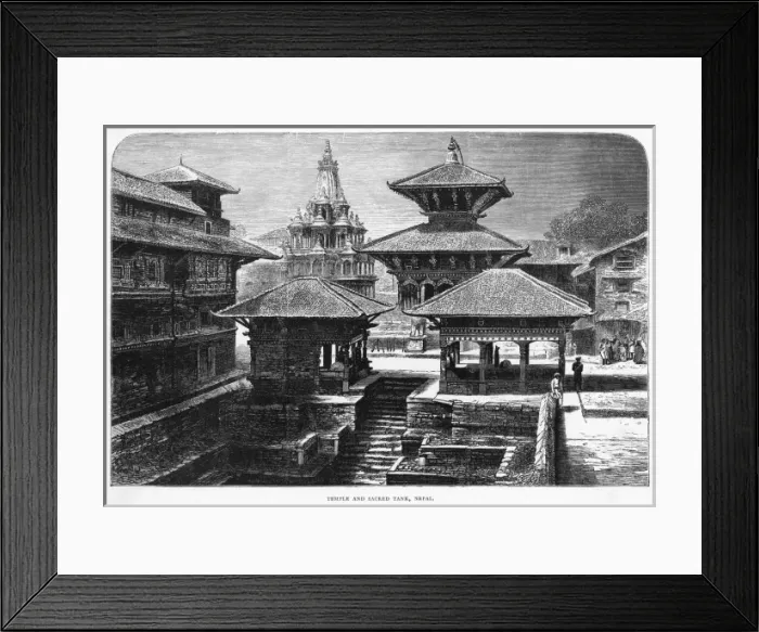 Framed Print : Nepal Kathmandu Framed Print : Nepal Kathmandu