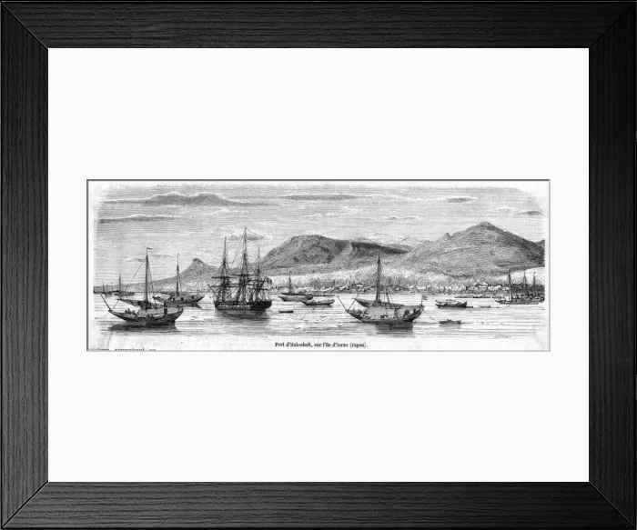 Framed Print : Japan Hakodate Framed Print : Japan Hakodate