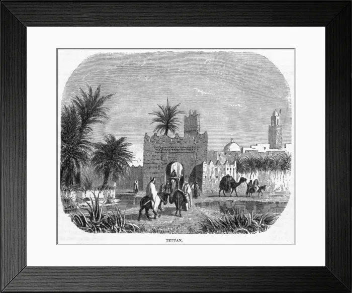 Framed Print : Morocco Tetouan Framed Print : Morocco Tetouan