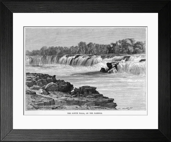 Framed Print : Mozambique Zambezi Framed Print : Mozambique Zambezi