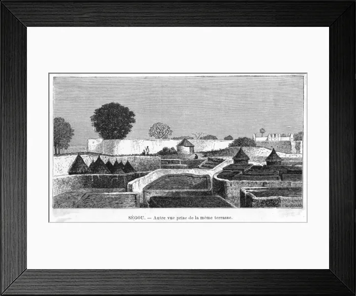 Framed Print : MALI SEGOU Framed Print : MALI SEGOU
