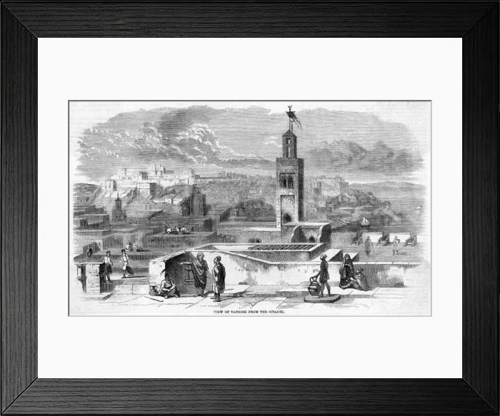 Framed Print : Morocco Tangier Framed Print : Morocco Tangier