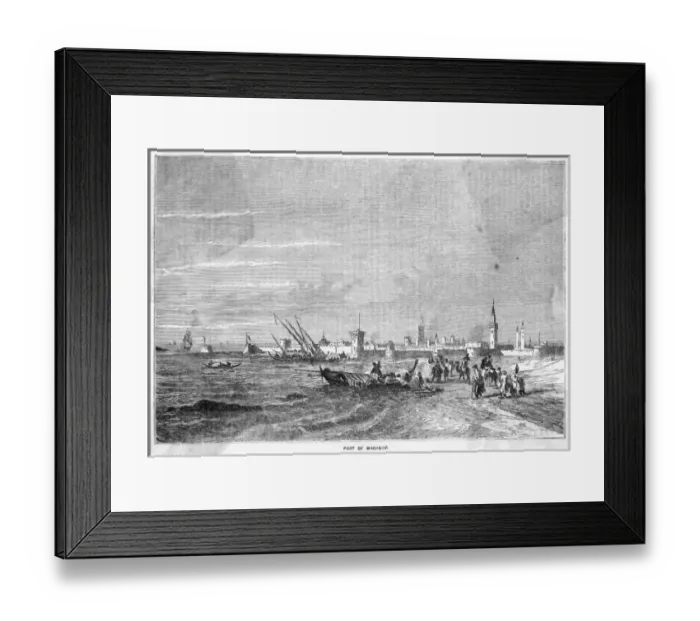 Framed Print : Morocco Essaouira Framed Print : Morocco Essaouira