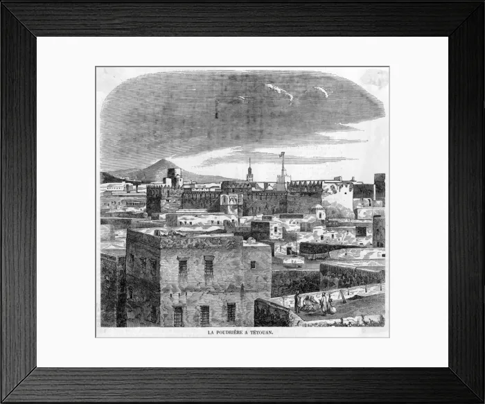 Framed Print : Morocco Tetouan Framed Print : Morocco Tetouan