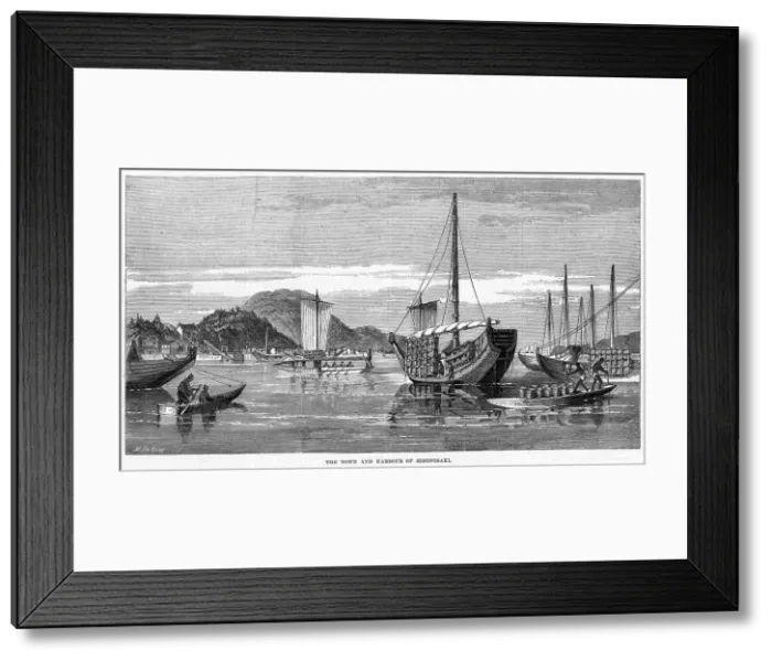 Framed Print : Japan Shimonoseki Framed Print : Japan Shimonoseki