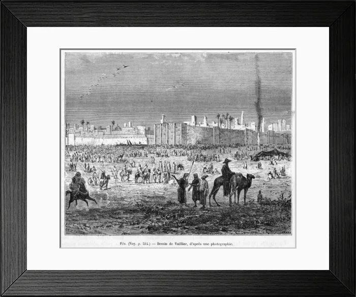 Framed Print : Morocco Fes Fez Framed Print : Morocco Fes Fez