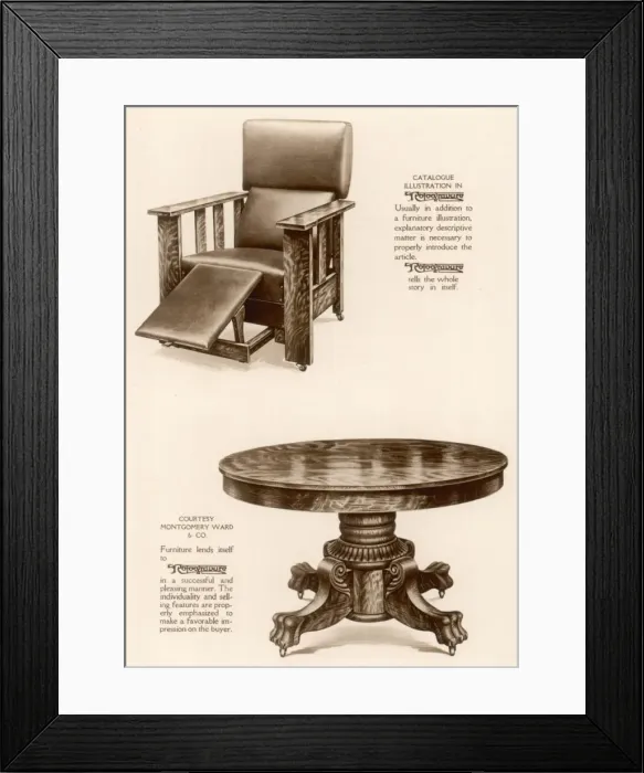 Framed Print : Chair and Table Framed Print : Chair and Table